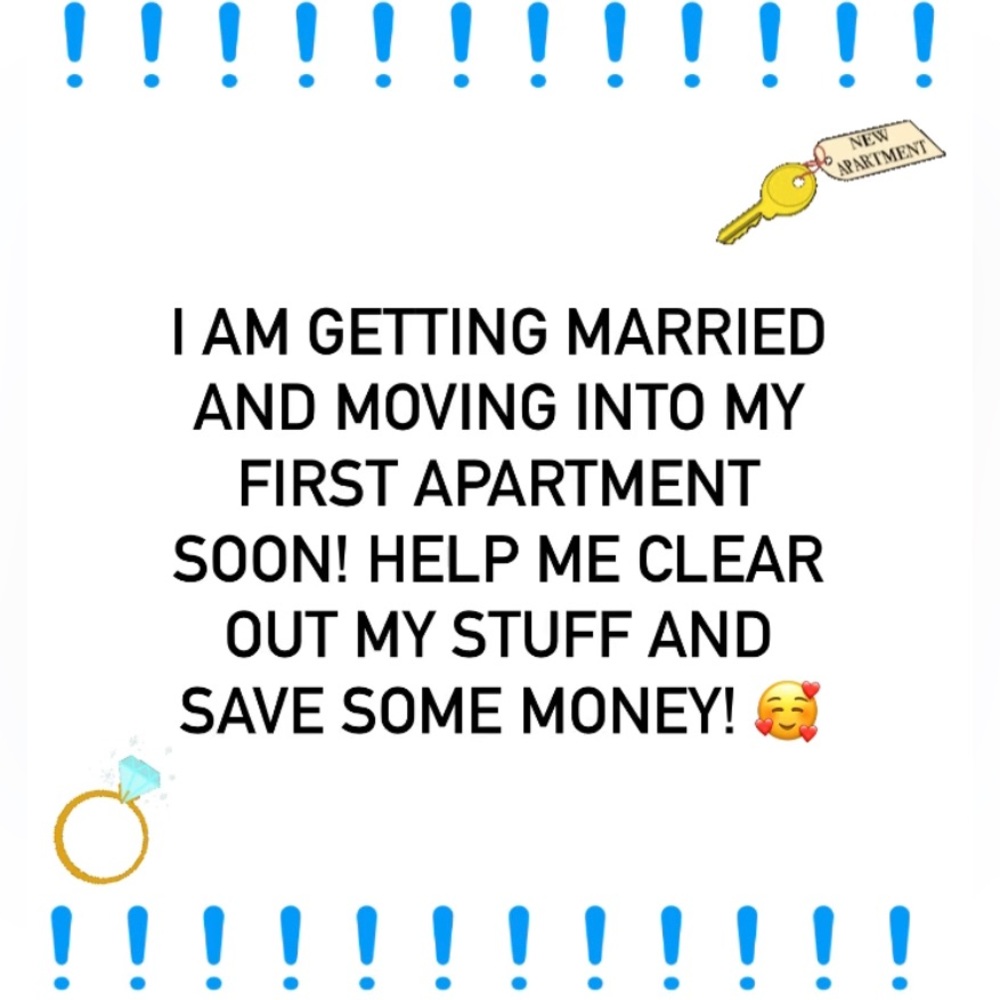 CLOSET CLEAROUT!!! (DO NOT BUY THIS LISTING)